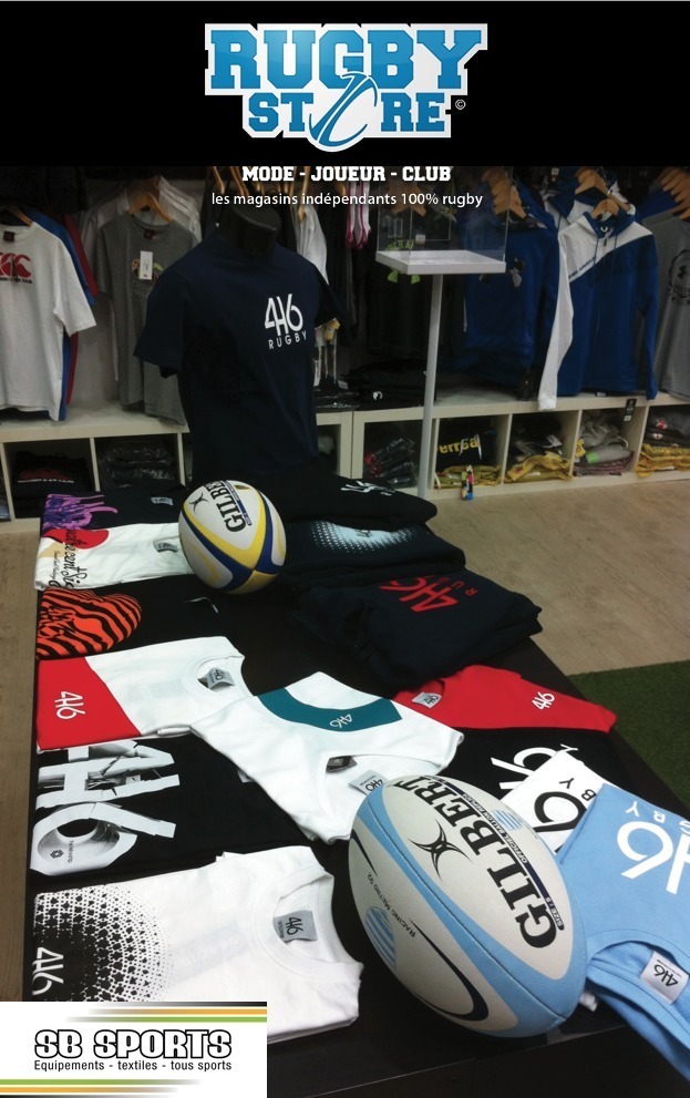 Rugby Store à Clermont Ferrand, première boutique à proposer du 416 wear Rugby Store à Clermont Ferrand, première boutique à proposer du 416 wear